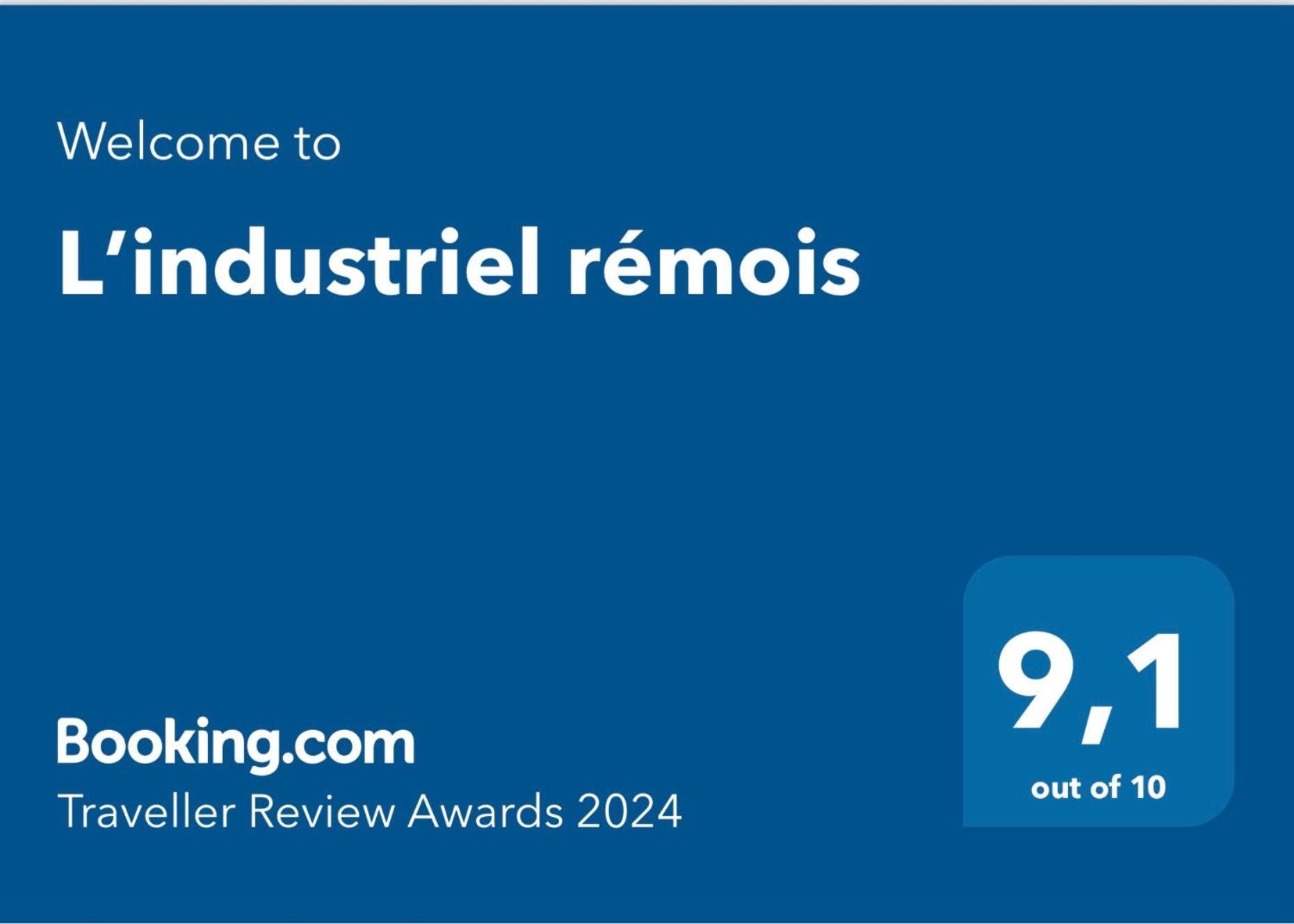 L Industriel Remois, Centre Ville, Proche De La Cathedrale Reims Exterior photo